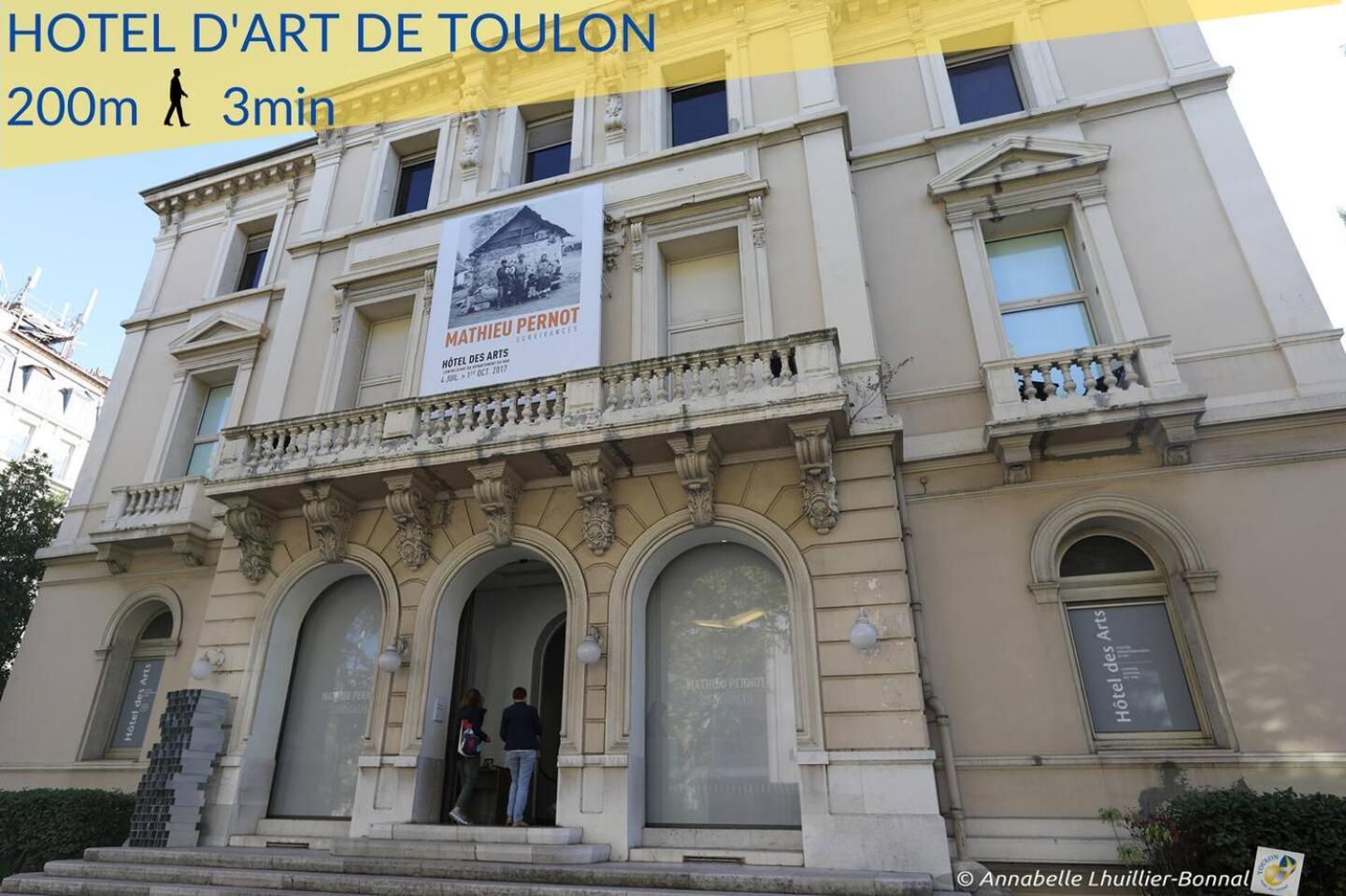 #3 Toulon Centre, Balcon, Lumineux, Stationnement Facile, Tout Confort Bagian luar foto